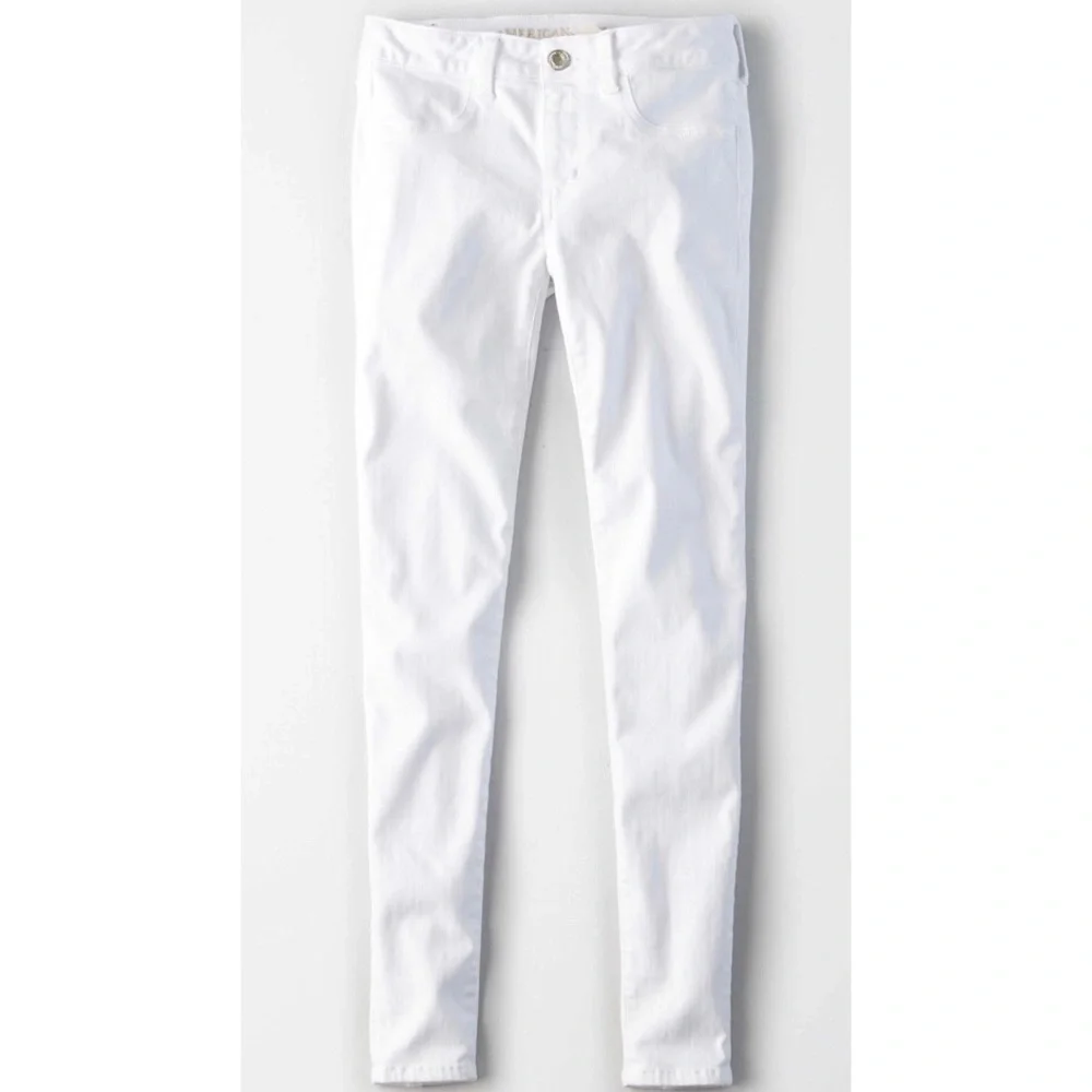 American Eagle White Jeggings - Picture 2 of 3